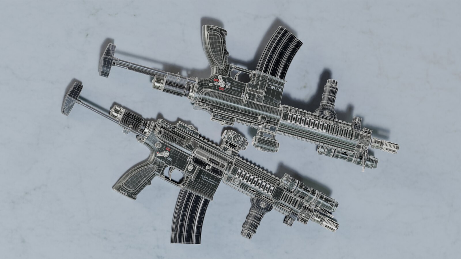 HK416C both side